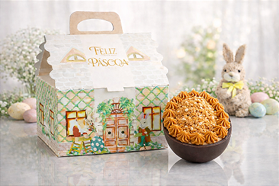 Casinha Maria Alice | Ovo de Páscoa Recheado 180g