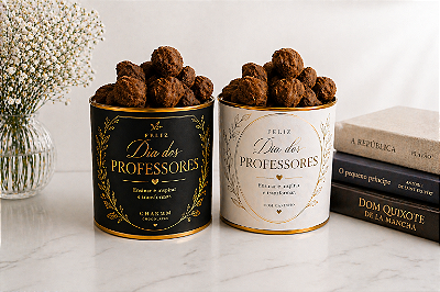 Pipoca Gourmet Presente Professores | Lata Premium 200g