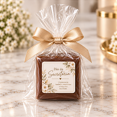 Essenza de Gratidão | Pão de Mel Personalizado – Dia da Secretária (30 unid)