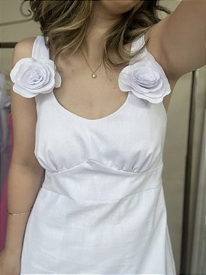 Vestido Fiori Linho ECO