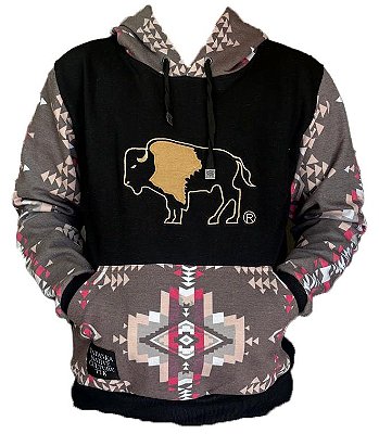 Moletom Tatanka Preto Estampado
