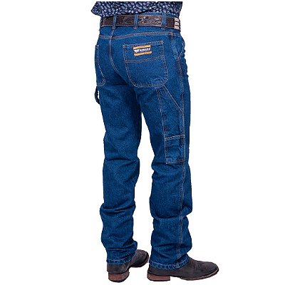 Calça Jeans Masculina Carpinteira Azul Alabama