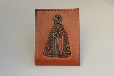 Carteira Couro Masculina Nossa Senhora Cincow