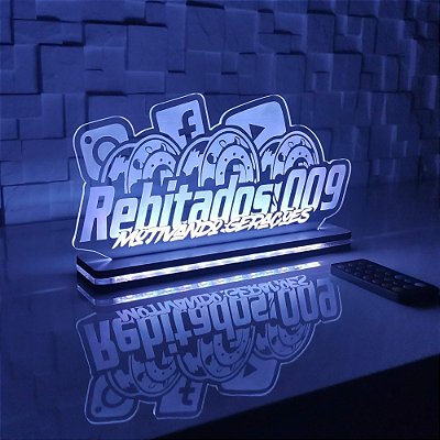 LED de mesa personalizado