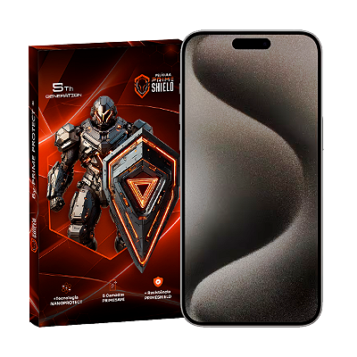 Película de Hidrogel Privacidade PrimeShield Linha iPhone 15