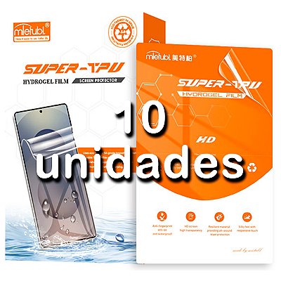 Pacote C/ 10un Película Transparente Hidrogel Tpu Soft 5th