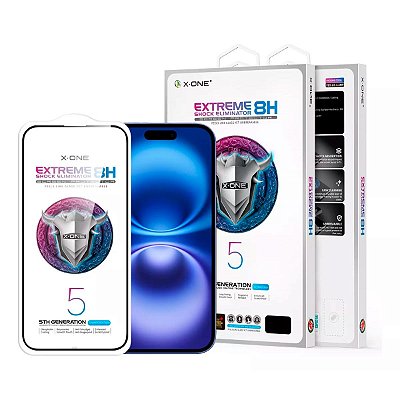 Película X-one Garantia De Tela Compatível iPhone Linha iPhone 16
