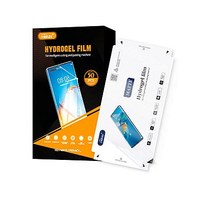 Caixa C/ 50 unidades Película Fosca Hidrogel Para Maquina M288