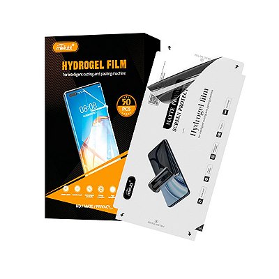 Caixa C/ 50 unidades Película Privacidade Fosca Hidrogel Para Maquina M288
