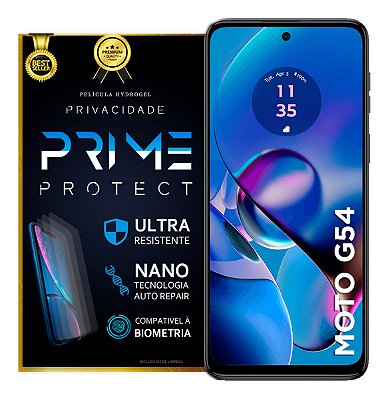 Película De Hidrogel Moto G54 Fosca Privacidade Frontal