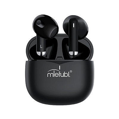 Fone de Ouvido MTB-BL09 Sem Fio Bluetooth 5.3 Roxo/Preto/Branco