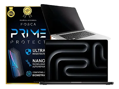 Película de Hidrogel Compatível MacBook Fosca Antirreflexo