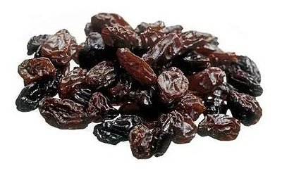 UVA PASSA PRETA S/ SEMENTE 100G