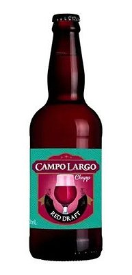 CHOP DE VINHO TINTO RED DRAFT 500ML CAMPO LARGO
