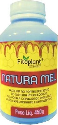 XAROPE NATURA MEL 450G FITOPLANT