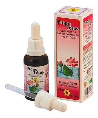 EXTRATO DE PRÓPOLIS E LOTUS 30 ML