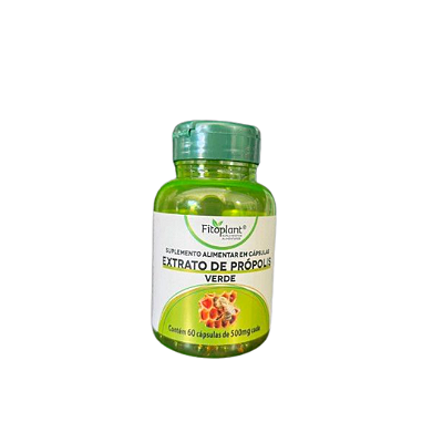 EXTRATO DE PROPOLIS 60CAP FITOPLANT 500MG