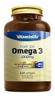 OMEGA 3 1000MG 120 CAP VITAMINLIFE