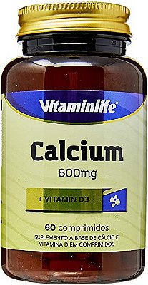 CALCIUM 600MG + VITD3 (60 COMP) VITAMINLIFE