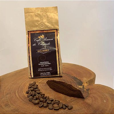 Café 100% Arábica em Grão Reserva da Chapada 500g Gourmet