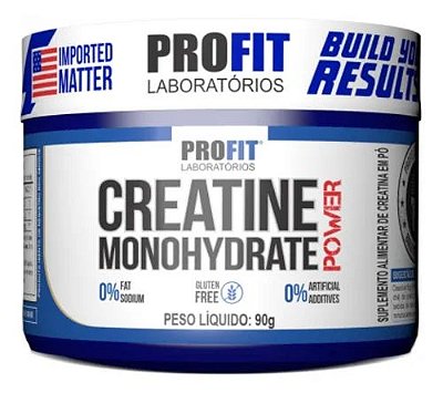 CREATINA MONOHIDRATADA POWER POTE 90G PROFIT