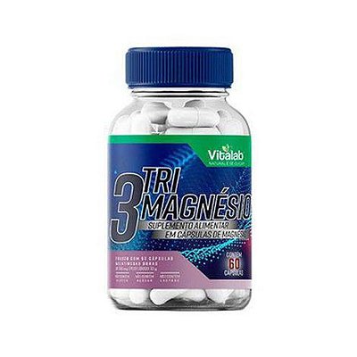 3 TRI MAGNÉSIO 60 CAP VITALAB
