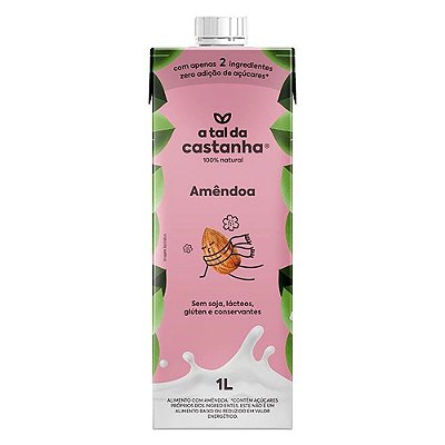 BEBIDA DE AMENDOA 1L - A TAL DA CASTANHA