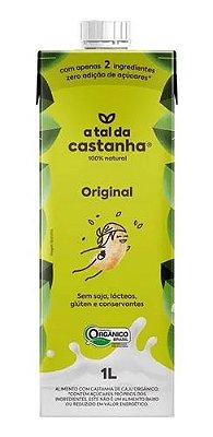 Bebida Vegetal Original Orgânico A Tal da Castanha 1 Litro