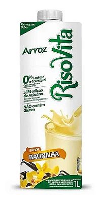 BEBIDA DE ARROZ SABOR BAUNILHA 1L RISOVITA