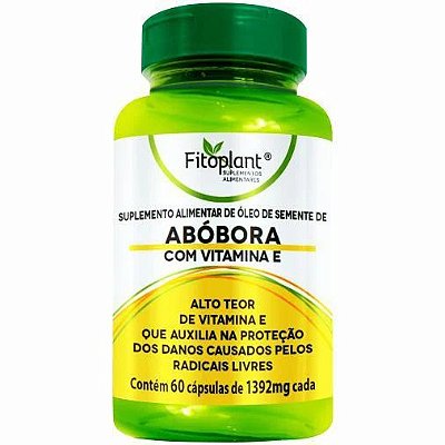 ÓLEO DE SEMENTE DE ABÓBORA 1392MG 60 CAP FITOPLANT
