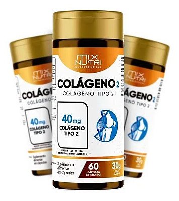 Colageno Tipo II 60 Caps 30g - Mix Nutri