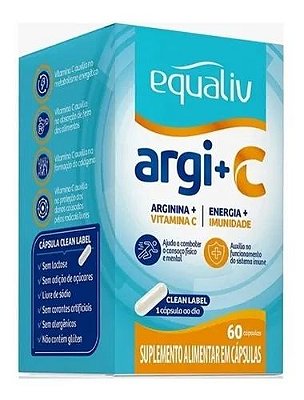 EQUALIV ARGININA VITAMINA C X60 CAP