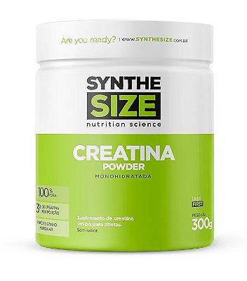 CREATINA POWDER 300G SYNTHE SIZE