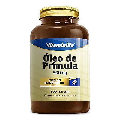 ÓLEO DE PRÍMULA 500 mg (100 CAPS) VITAMINLIFE