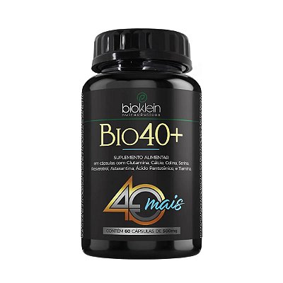 Bio40+ 60 Capsulas 500mg - BioKlein