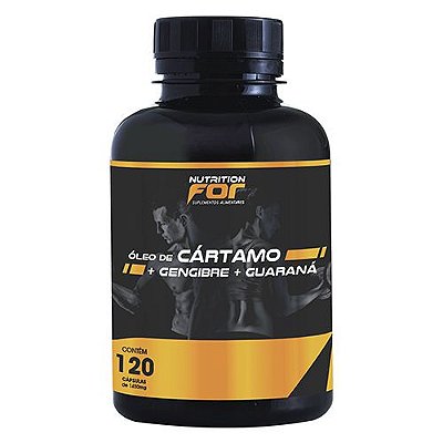 Cartamo Gengibre Guaraná 1450 mg 90 caps Fitoplant