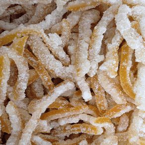 Laranja em Tiras glaceada para Gin 100g