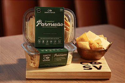 Crostinis Parmesão Santo Verde 50g