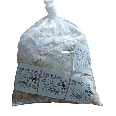 Farinha da Felicidade (Gergelim, Germe de Trigo, Farinha Aveia, Fibra da maçã) 400g