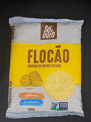 FLOCAO SÓ O OURO 500G NÃO TRANSGÊNICO