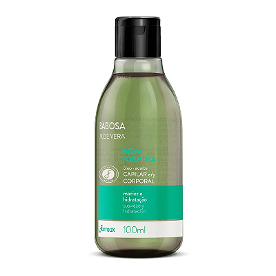 ÓLEO CAPILAR E CORPORAL DE BABOSA 100ML FARMAX
