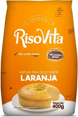 Mistura Para Bolo de Laranja 400g - RisoVita