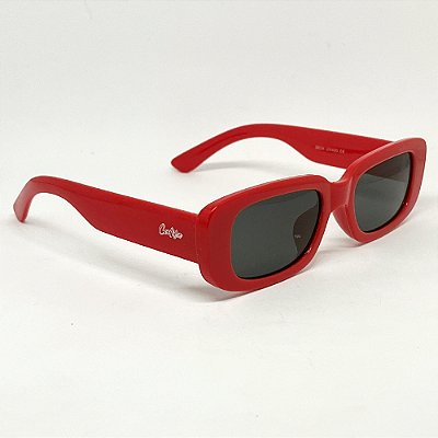 ÓCULOS DE SOL HYPE RETRO - VERMELHO C/PRETO