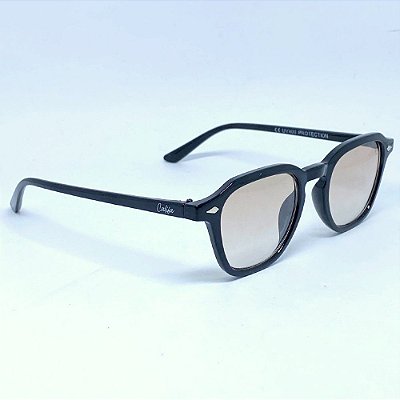 ÓCULOS DE SOL ISTAMBUL - AMARELHO DEGRADÊ CLEAR COM PRETO
