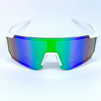 ÓCULOS DE SOL ESPORTIVO ICE - BRANCO COM CAMALEÃO
