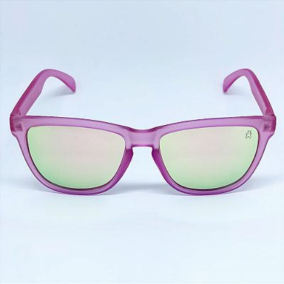 ÓCULOS DE SOL ESPORTIVO ZOOM - ROSE ESPELHADO