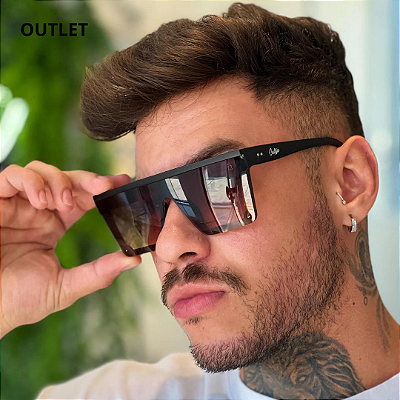 ÓCULOS MADRID PRETO DEGRADÊ OUTLET (Pequenas Avarias)