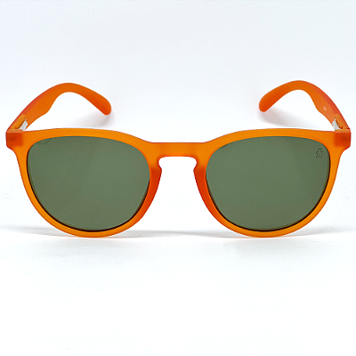 ÓCULOS DE SOL FIESTA POLARIZADO - LARANJA COM VERDE