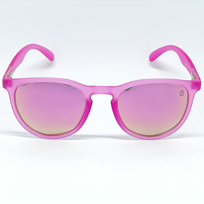 ÓCULOS DE SOL FIESTA POLARIZADO - ROSA ESPELHADO