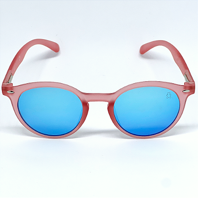ÓCULOS DE SOL FIRE - ROSE COM AZUL ESPELHADO